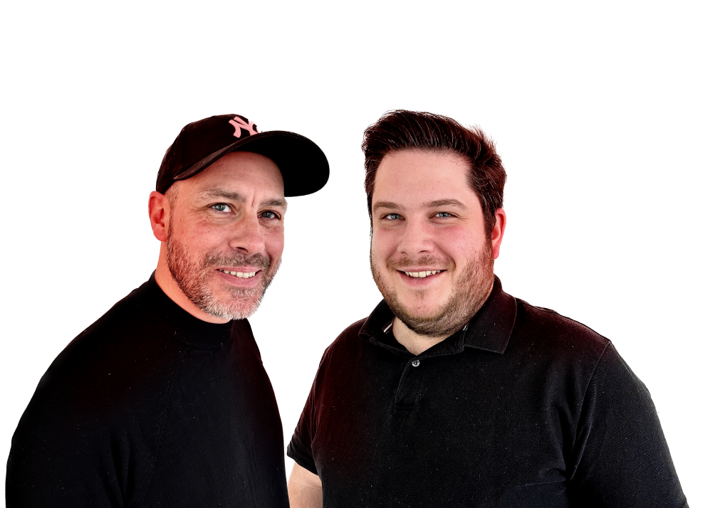Marc-Antoine Navrez et Teddy Lecaillon, les hôtes du Podcast de l’UX