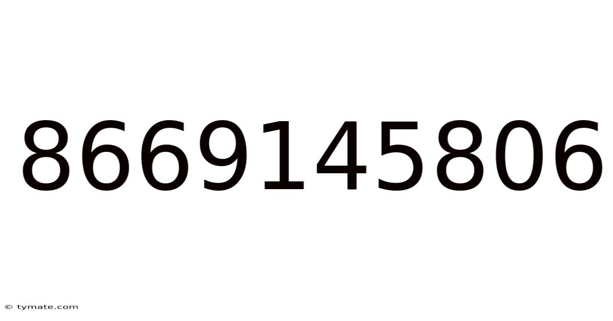 8669145806