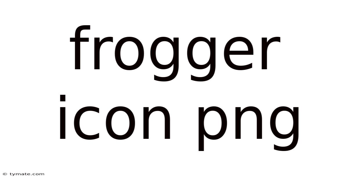 Frogger Icon Png