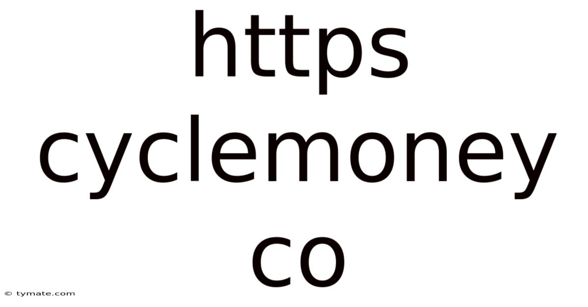 Https Cyclemoney Co
