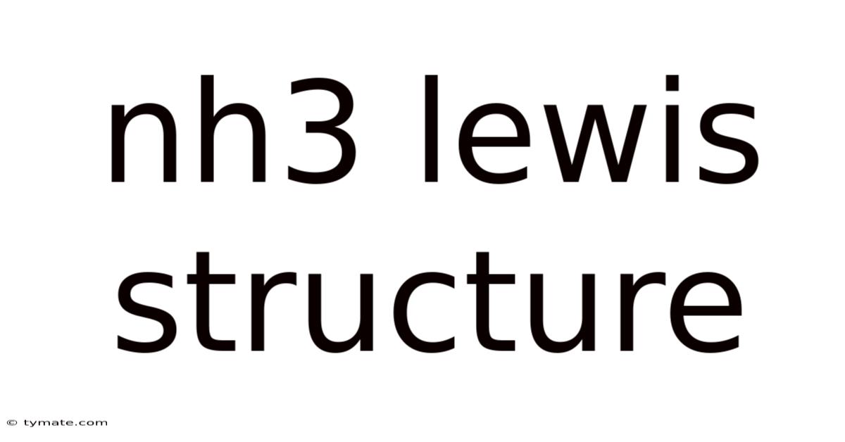 Nh3 Lewis Structure